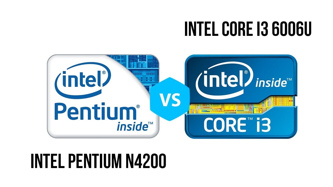 intel core vs intel pentium